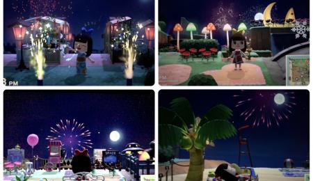 Parc d'amusement, café et marché de nuit