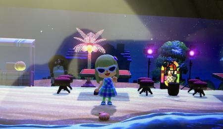 Une île paisible et fleurie