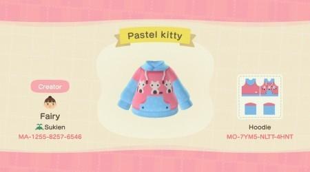Hoodie chats pastel