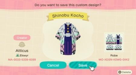 Demon Slayer : kimono Shinobu Kocho