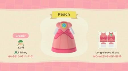 Mario : robe peach