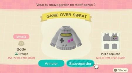 Sweat GameBoy