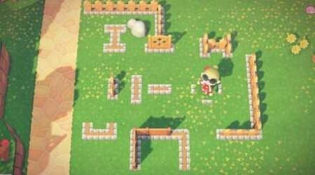 Bordure de barrière en bois