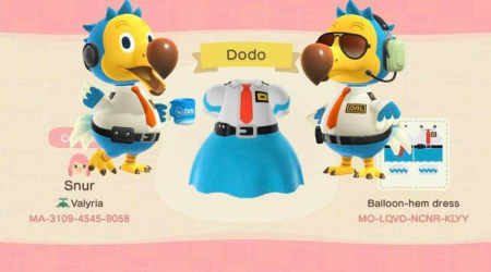 AC : robe Dodo Airlines