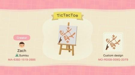 TicTacToe pour la plage