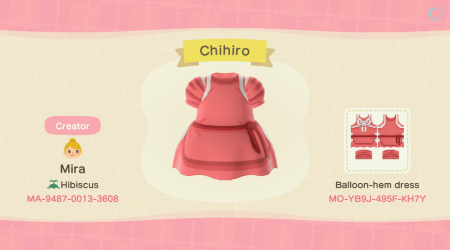 Ghibli : robe Chihiro