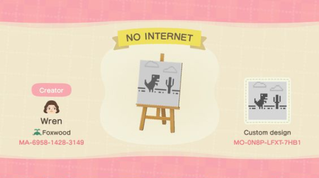 Ecran PC : dinosaure Google