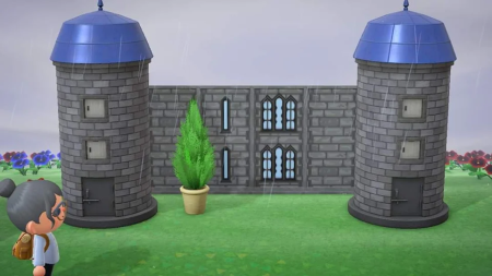 Château gris foncé