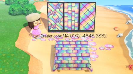 Pierres ou pavés pastel