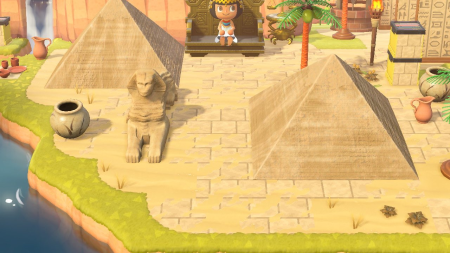 Pavés abîmés sable