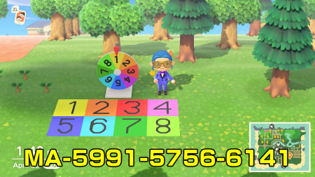 Chiffres pour la roue