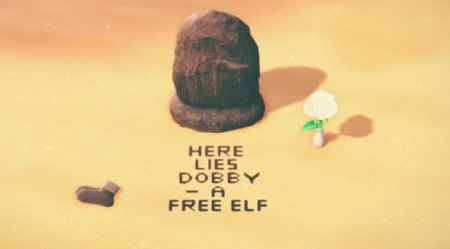 Harry Potter : Here lies Dobby, a free elf