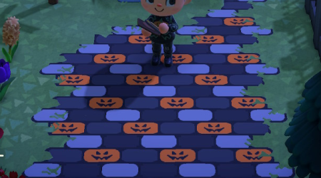 Briques citrouille Halloween