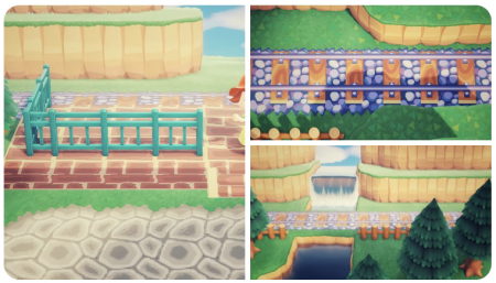 Chemin et train Animal Crossing GameCube