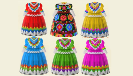 Robe traditionnelle mexicaine