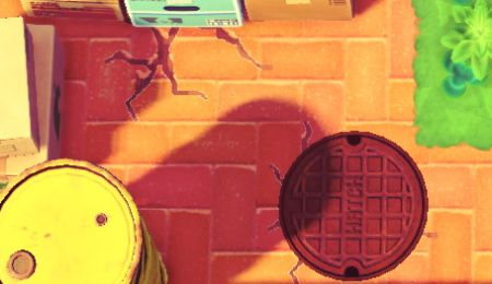 Fissure pour chemins