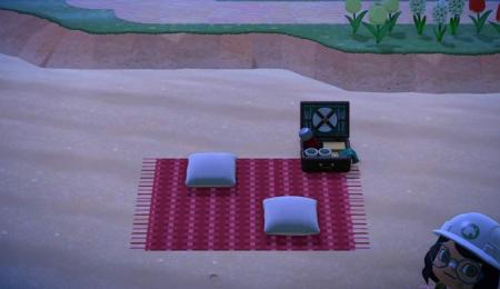 Nappe de pique-nique rouge