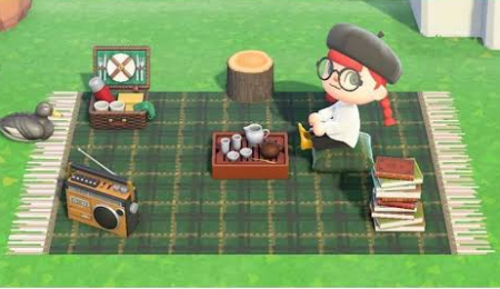 Nappe de pique-nique verte