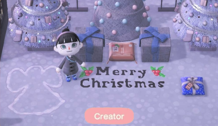 Ange dans la neige et message joyeux Noël